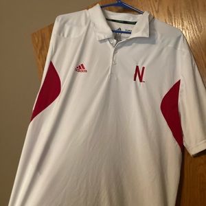 Adidas Nebraska Climalite polo shirt